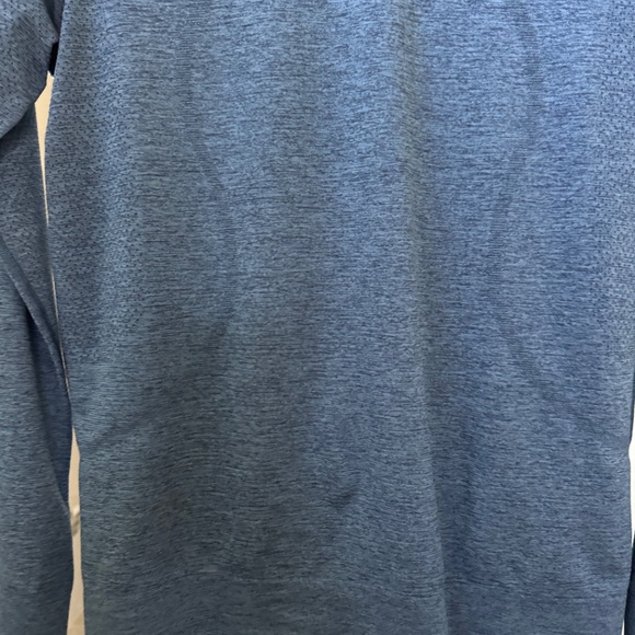Lululemon Swiftly Relaxed Long-Sleeve Shirt Hip Length-blue heather-size 8 - Picture 2 of 4